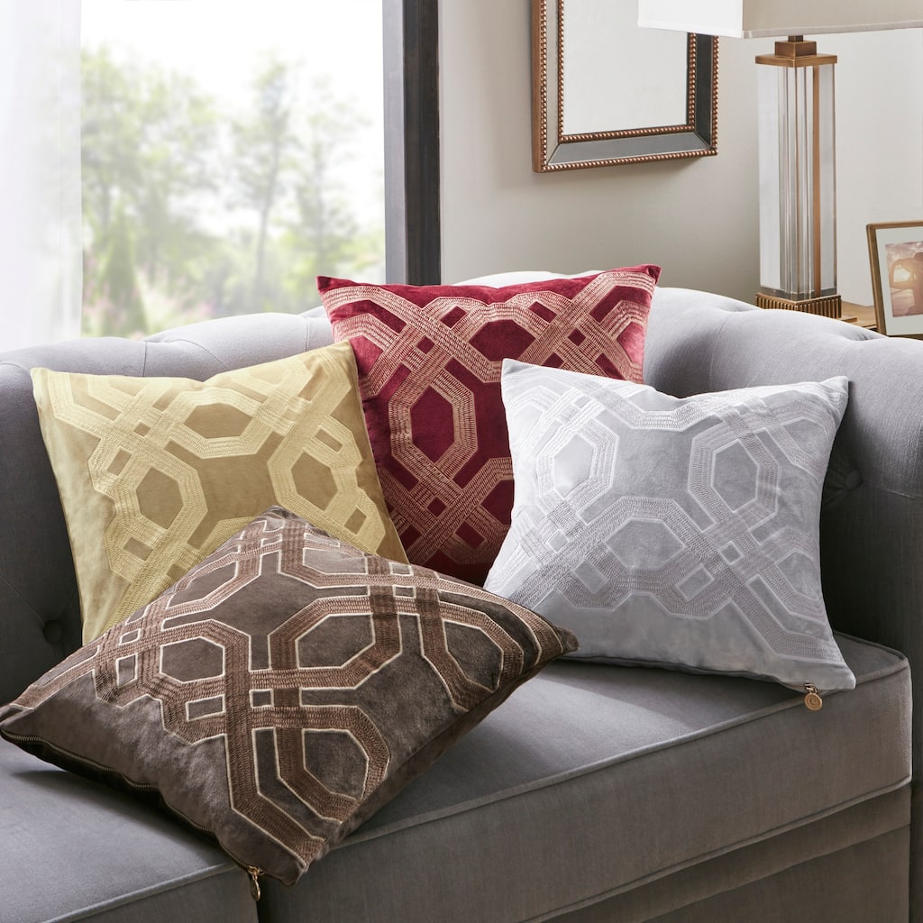 Croscill Biron Square Decor Pillow