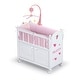 preview thumbnail 14 of 17, Badger Basket Cabinet Doll Crib with Bedding and Personalization Kit