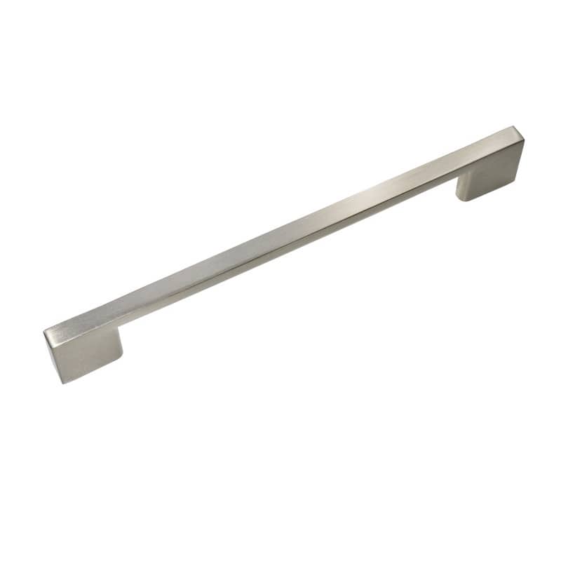 Utopia Alley Brax II Pull Handle - Metal Drawer Pull Handle, Brushed Nickel 6.3" Center to Center