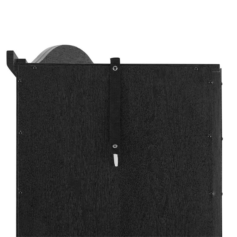 Lighted Glass Display Cabinet Corner Curio Cabinet with Adjustable Shelves Carved Cherry Decoration Wine Cabinet