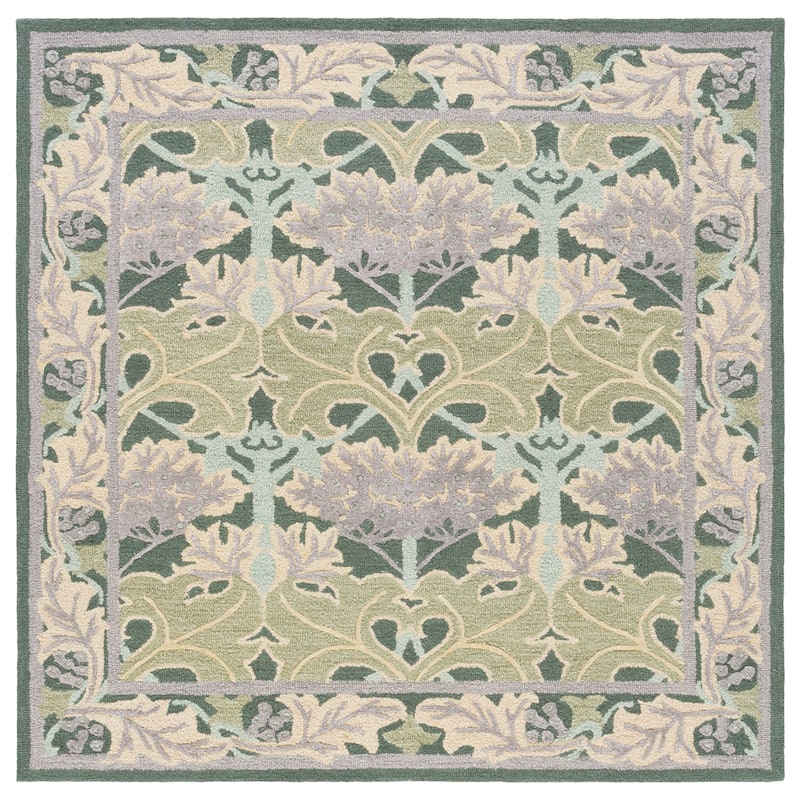 SAFAVIEH Handmade Earthly Treasure Kara Traditional Oriental Wool Rug