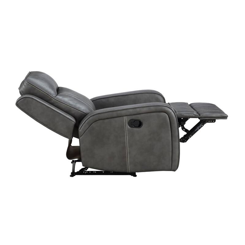 Forrest 3-piece Grey Motion Reclining Sofa Set