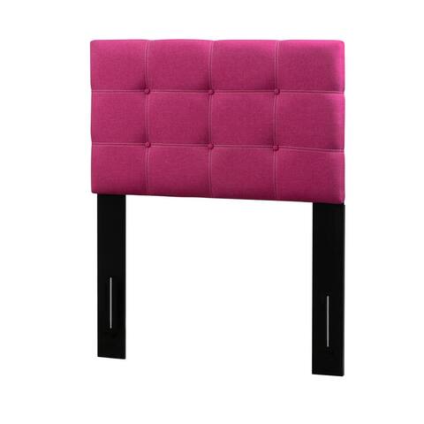LYKE Home Raspberry Twin Headboard
