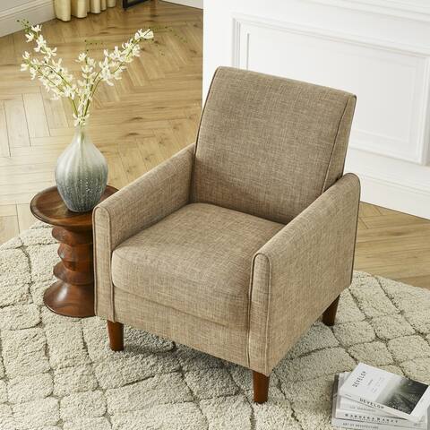 Modern Accent Fabric Chair Single Sofa Comfy Upholstered Arm Chair