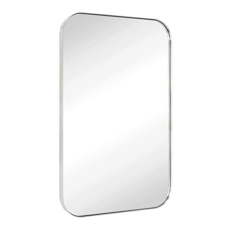 TEHOME Mid-Century Modern Chic Metal Rounded Wall Mirrors