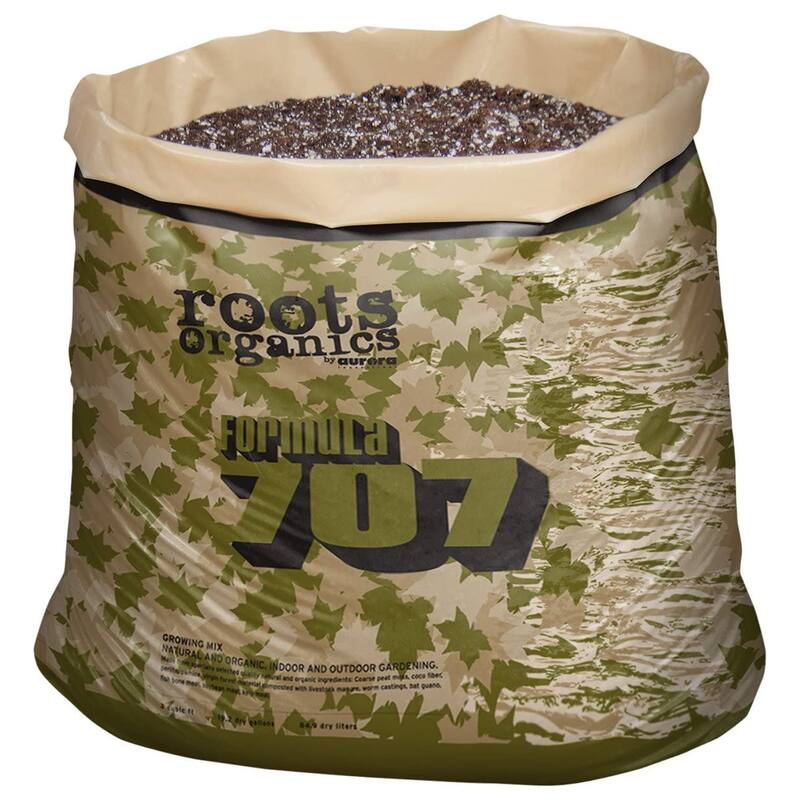 Roots Organic Formula 707 Peat Compost Coco Garden Potting Soil, 3 Cubic Feet - 62.95