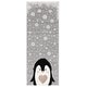 preview thumbnail 17 of 16, SAFAVIEH Carousel Kids Nette Penguin Rug 2'3" x 6' Runner - Light Grey/Black - Runner