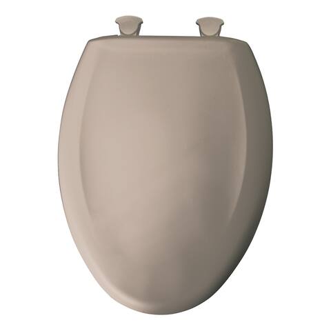 Bemis Elongated Closed-Front Toilet Seat and Lid with Whisper-Close,