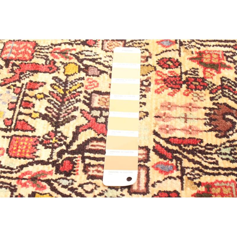 ECARPETGALLERY Hand-knotted Andelz Beige Wool Rug - 2'1 x 8'4