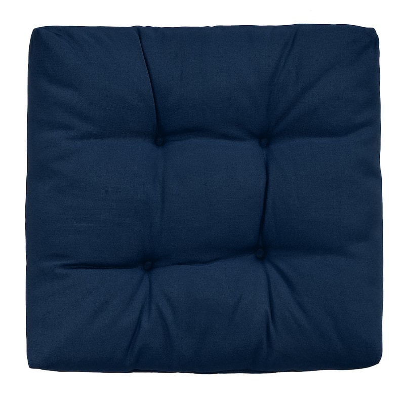 Costway 2 PCS 21'' x 21'' Patio Chair Seat Cushion Pads Indoor/Outdoor