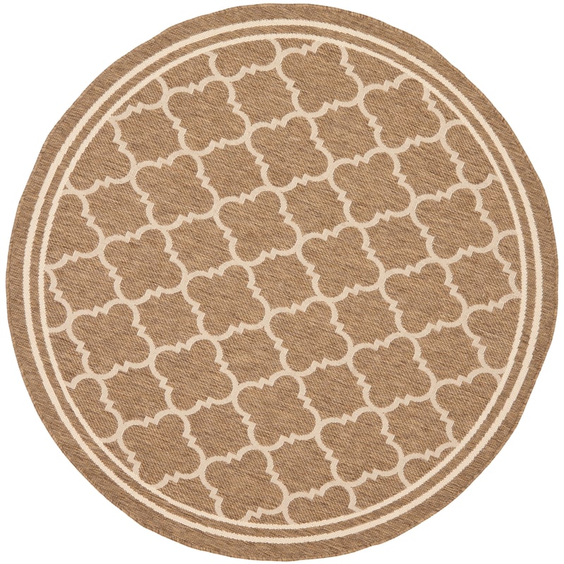 SAFAVIEH Courtyard Kristelle Indoor/ Outdoor Waterproof Patio Backyard Rug