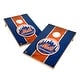 preview thumbnail 1 of 3, Vintage New York Mets MLB Regulation 2x4 Cornhole Set Include Carry Case