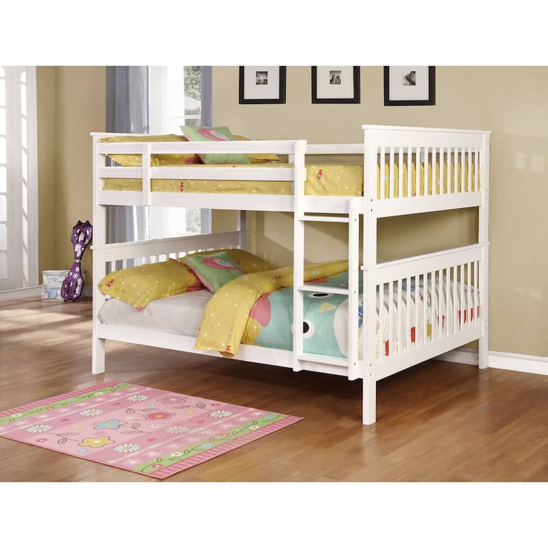 Chapman Transitional Wood Frame Bunk Bed