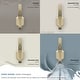 preview thumbnail 6 of 9, Amerock Granlyn Double Prong Decorative Wall Hook
