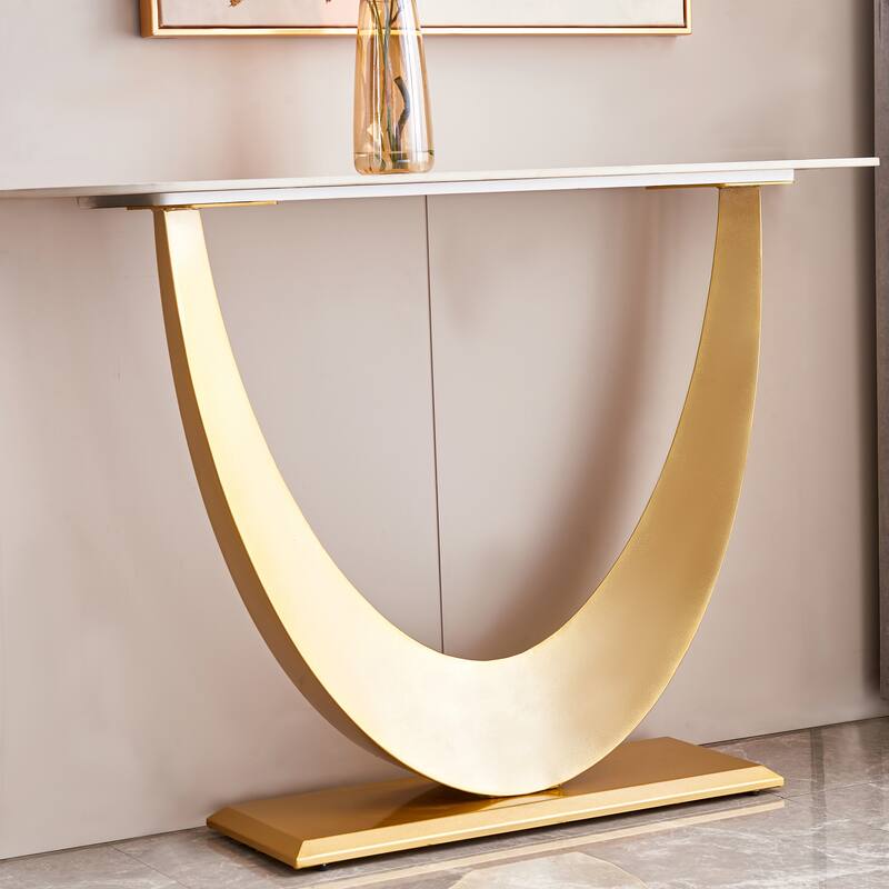 Modern Console Table Entryway Table for Entrance Corridor Living Room