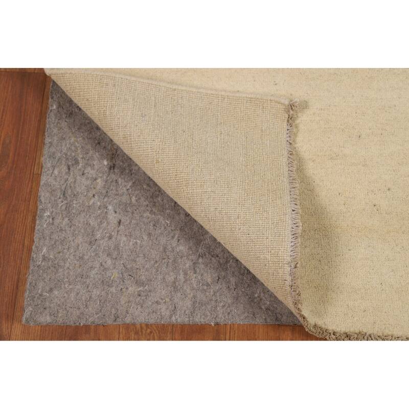 Gabbeh Modern Rug Handmade Contemporary Wool Carpet - 4'0"x 5'11"