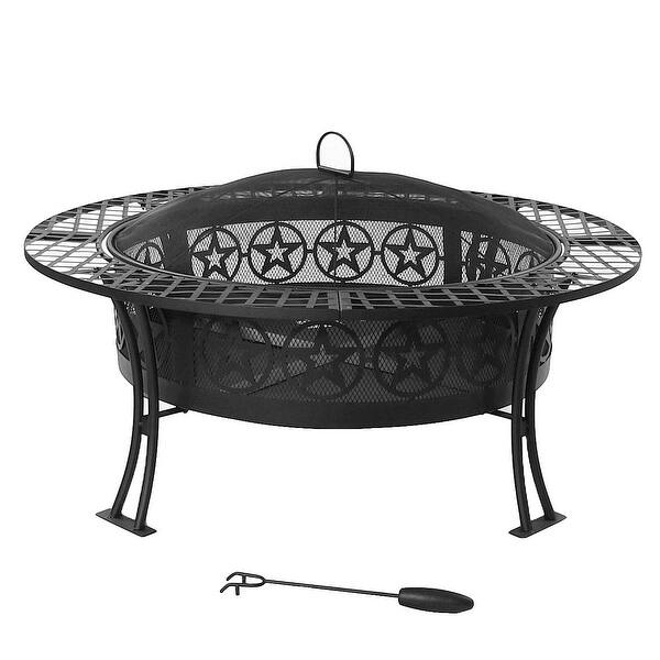 Shop Sunnydaze Large Bowl Fire Pit Options Available 40 Inch