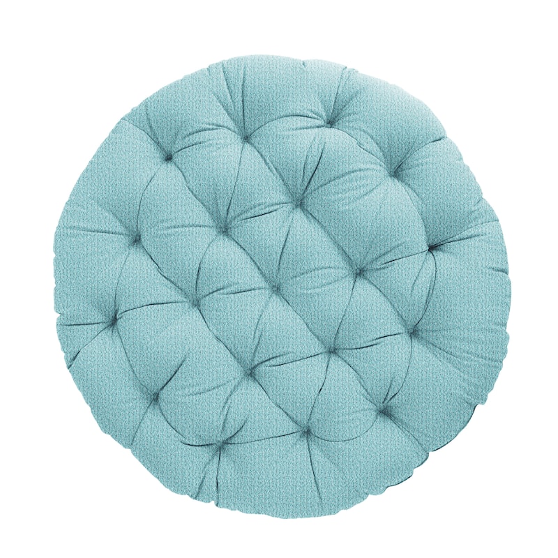 Sorra Home Sunbrella Outdoor Papasan Cushion - 44 in W x 44 in W x 4 in H