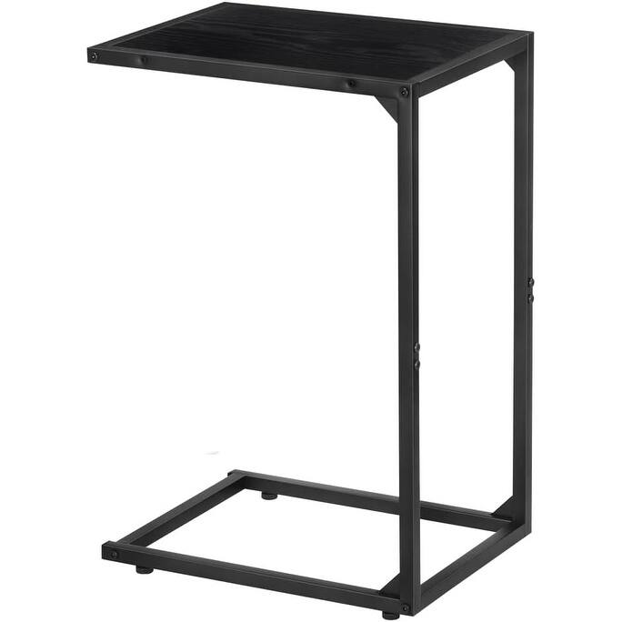 C Shaped End Table for Couch