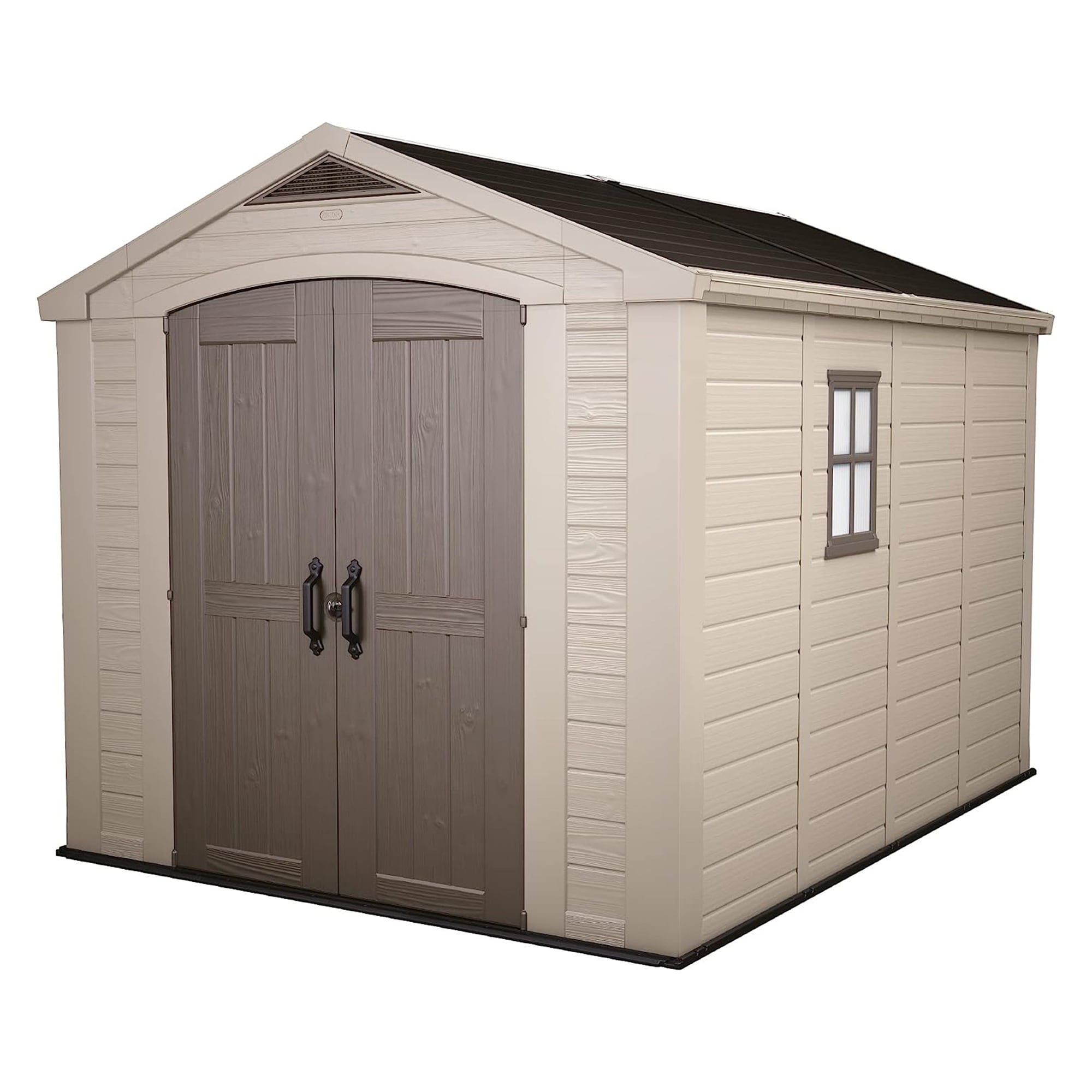 Keter 211203 Factor 8 x 11 All Weather Resistant Outdoor Storage
