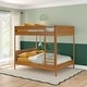 preview thumbnail 1 of 11, Harbor/Hudson Full/Full Bunk Bed Pecan