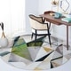 preview thumbnail 51 of 63, SAFAVIEH Porcello Thinh Mid-Century Modern Abstract Rug 6'7" Round - Ivory/Green - Round