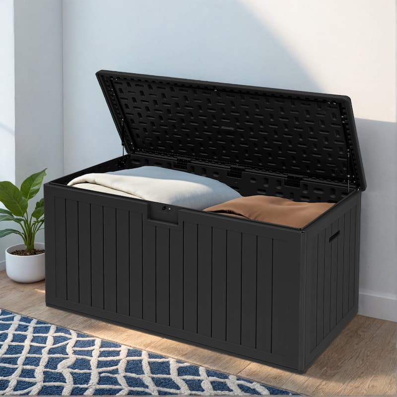 180-230 Gallon Outdoor Storage Waterproof Deck Box