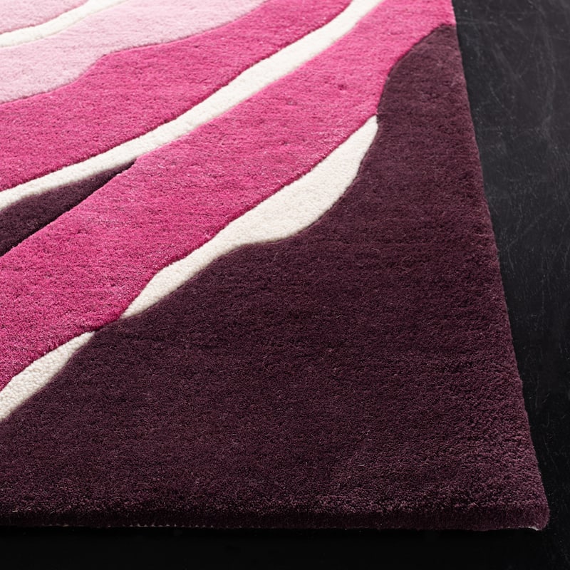 SAFAVIEH Handmade Soho Shatara Abstract N.Z. Wool Rug