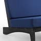 preview thumbnail 39 of 136, Outdoor Teak Wood Waterproof Armless Chair Loveseat with Cushions