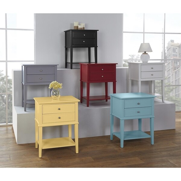 Avenue Greene Bantum Accent Table with 2 Drawers. Opens flyout.