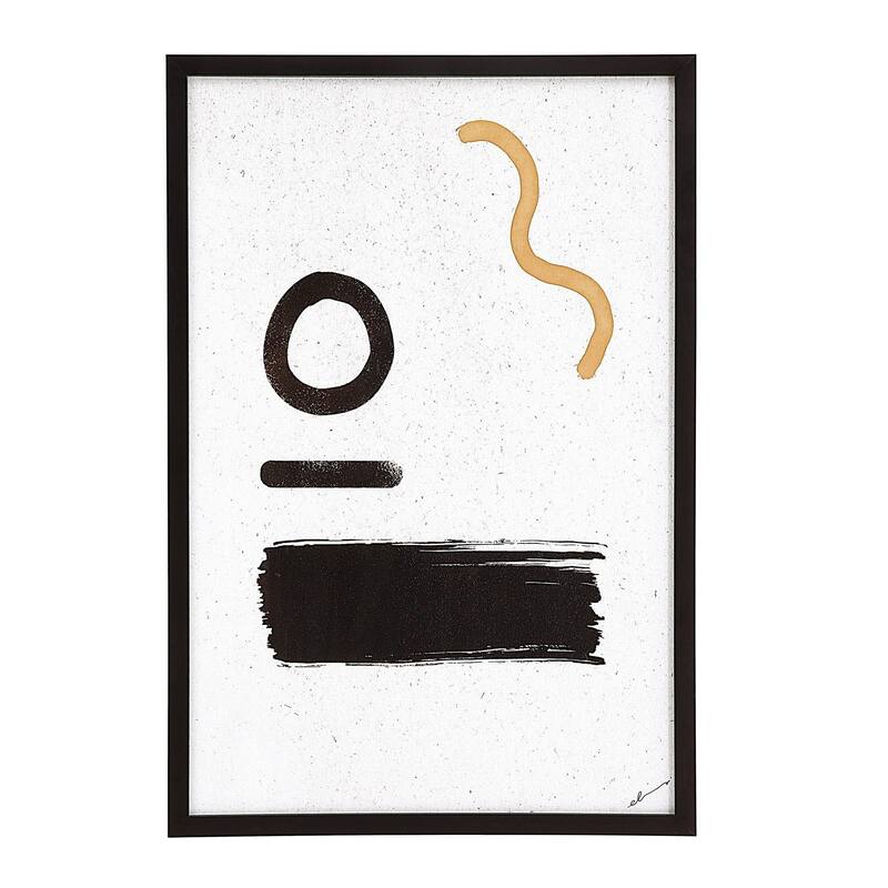 Renwil Carife Canvas 5-Piece Wall Art with Black Frame