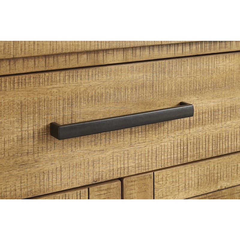 Signature Design by Ashley Havonplane Brown Dining Server - 65.88"W x 19"D x 36.13"H