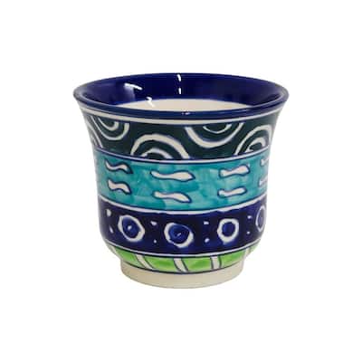 Home&Manor Ceramic Planter Multicolor