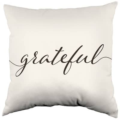 Grateful Double Sided Pillow
