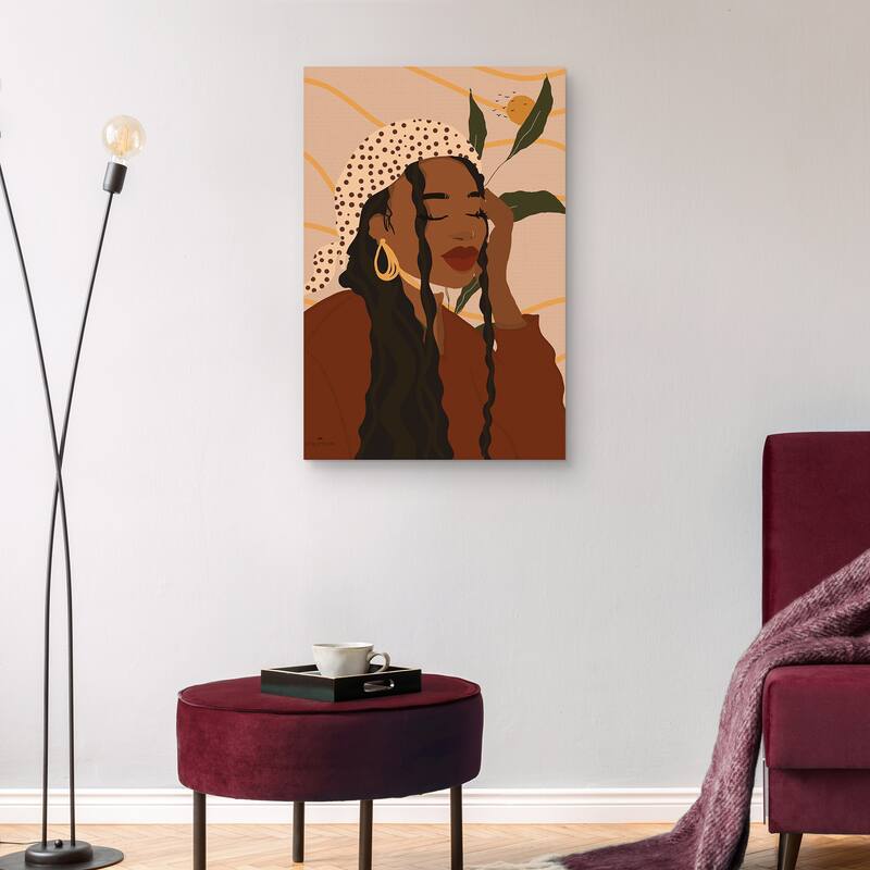 Tranquility by Princella Canvas Art Print