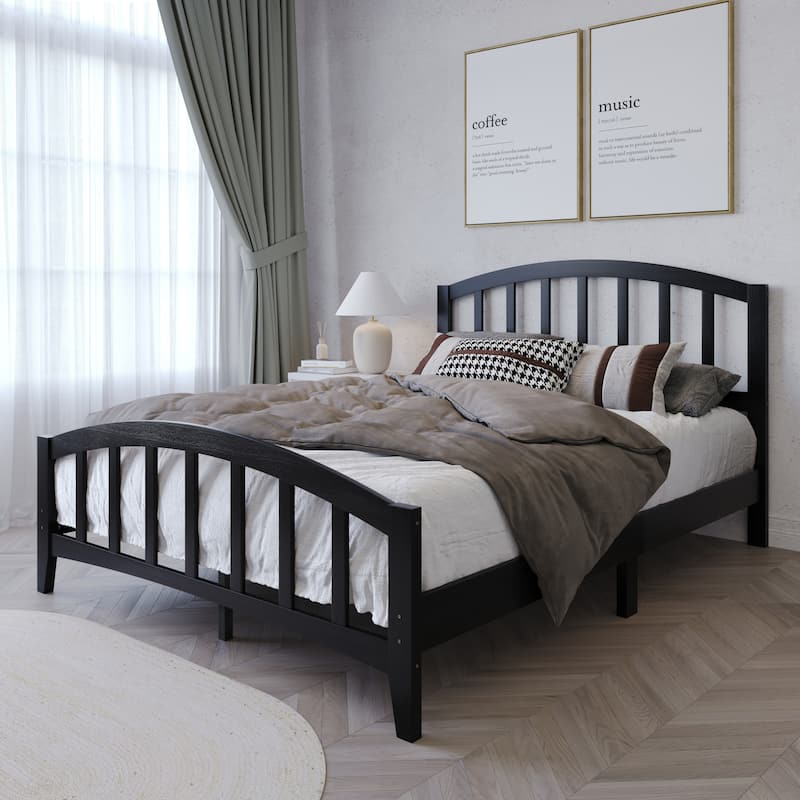 Clayfell Nogales Wood Panel Bed