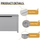 preview thumbnail 6 of 20, 32 Inch Kids Wooden Toy Box Storage with Safety Hinged Lid