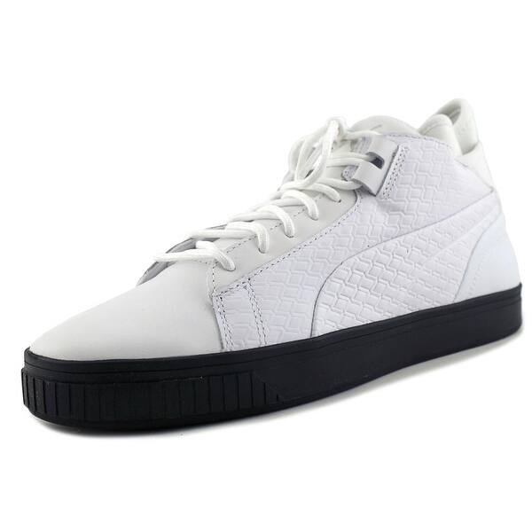 Shop Puma Play B W Men Puma White Puma White Sneakers Shoes