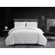 preview thumbnail 1 of 7, Vera Wang Abstract Crinkle White Comforter Set