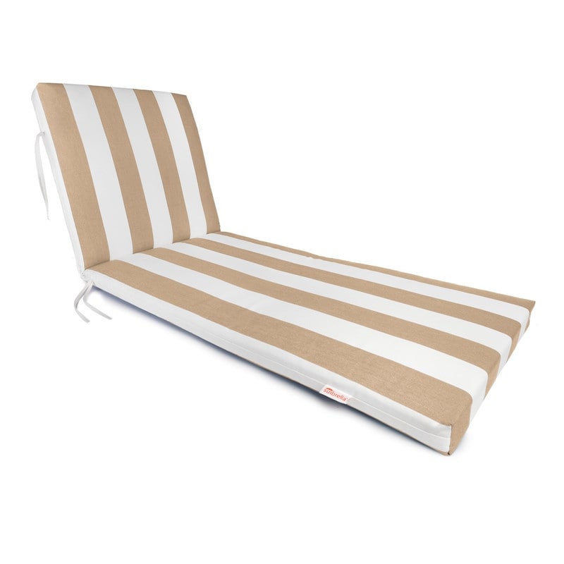 Sunbrella Austin Horn Classics Cabana Stripe Chaise Lounge - 24x72