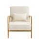 preview thumbnail 73 of 83, 2 Set Mid Century Modern Upholstered Accent Chair
