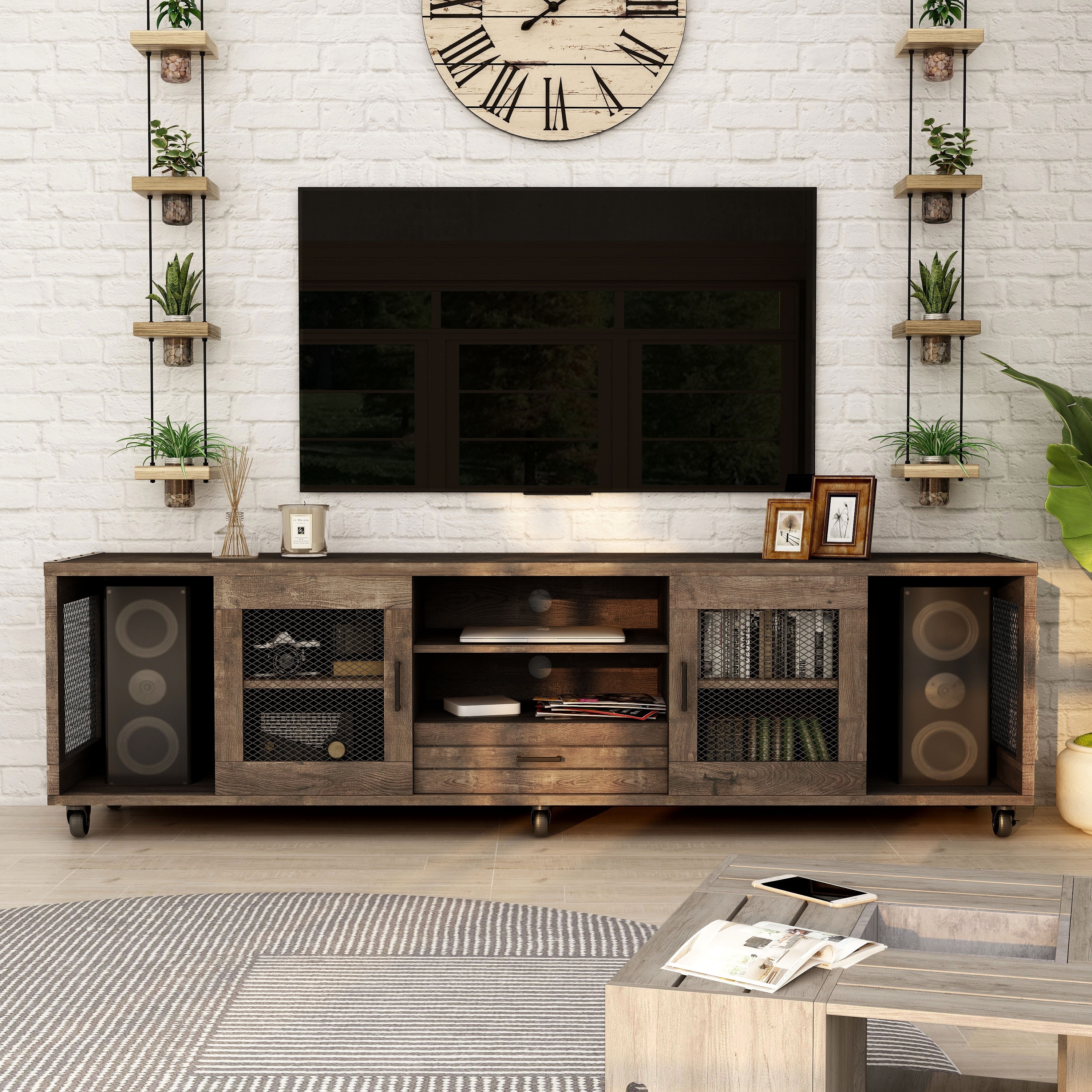 Featured image of post Wood Living Room Wood Tv Stand Images - Wood, tv stands tv stands &amp; entertainment centers :