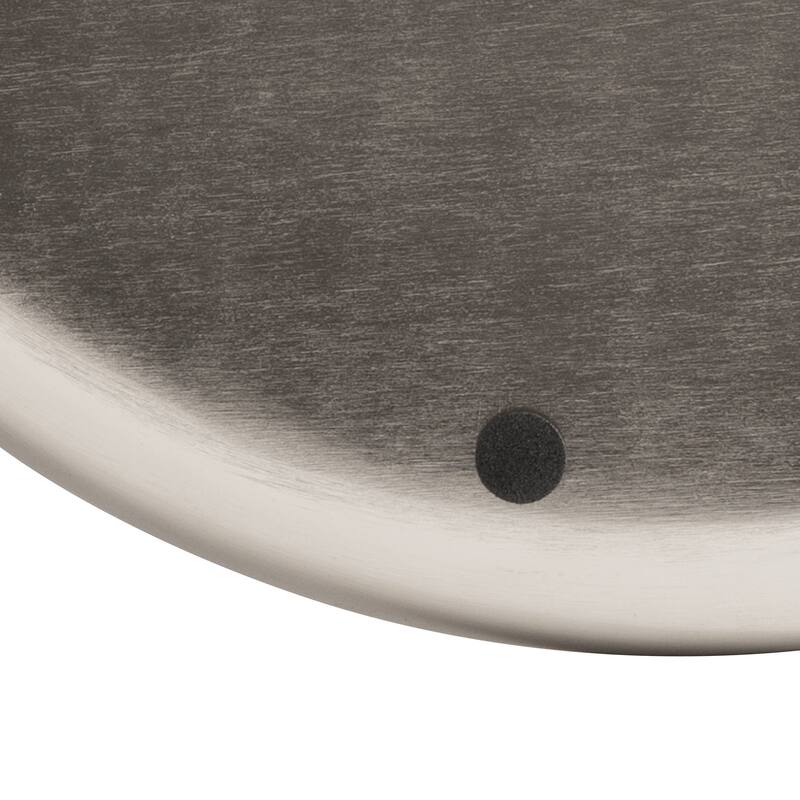 Kate and Laurel Stovring Round Metal Tray - 16" Diameter