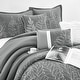 preview thumbnail 3 of 5, Nanshing Hailey 7-Piece Embellished Comforter Set