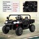 preview thumbnail 14 of 34, Gymax 24V Kids Ride On Dump Truck 2-Seater Electric Truck w/ Remote