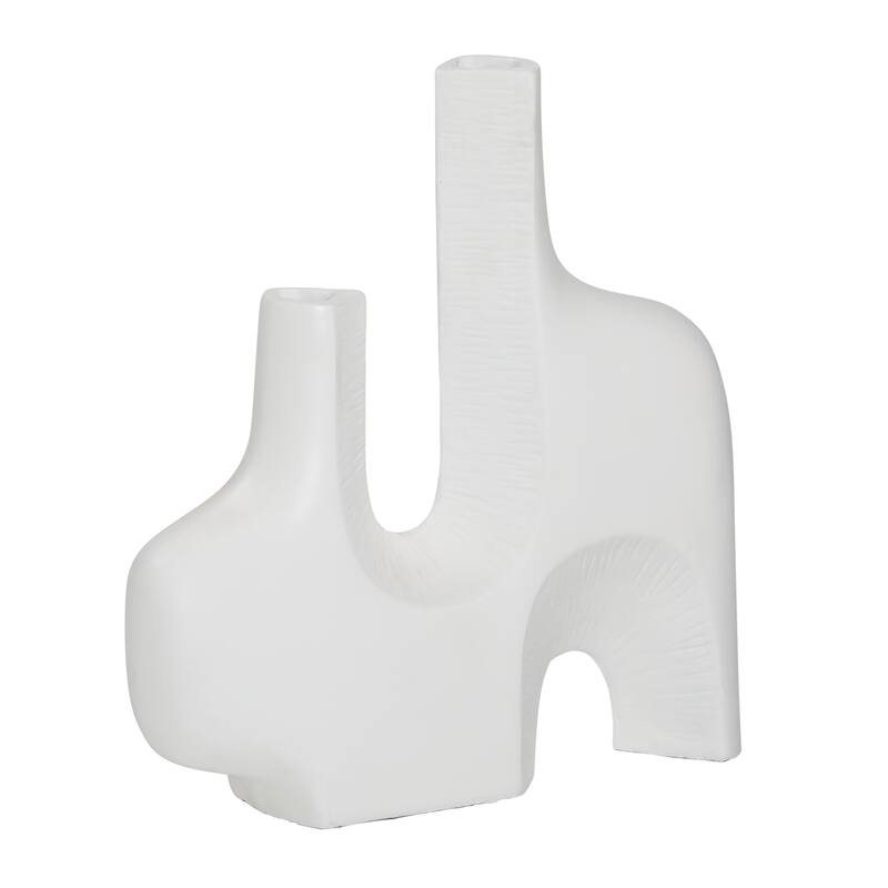 Claudio Vase, White