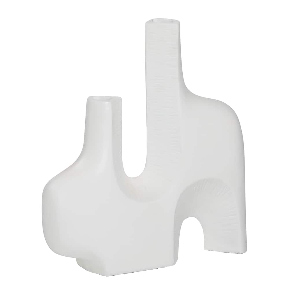 Claudio Vase, White