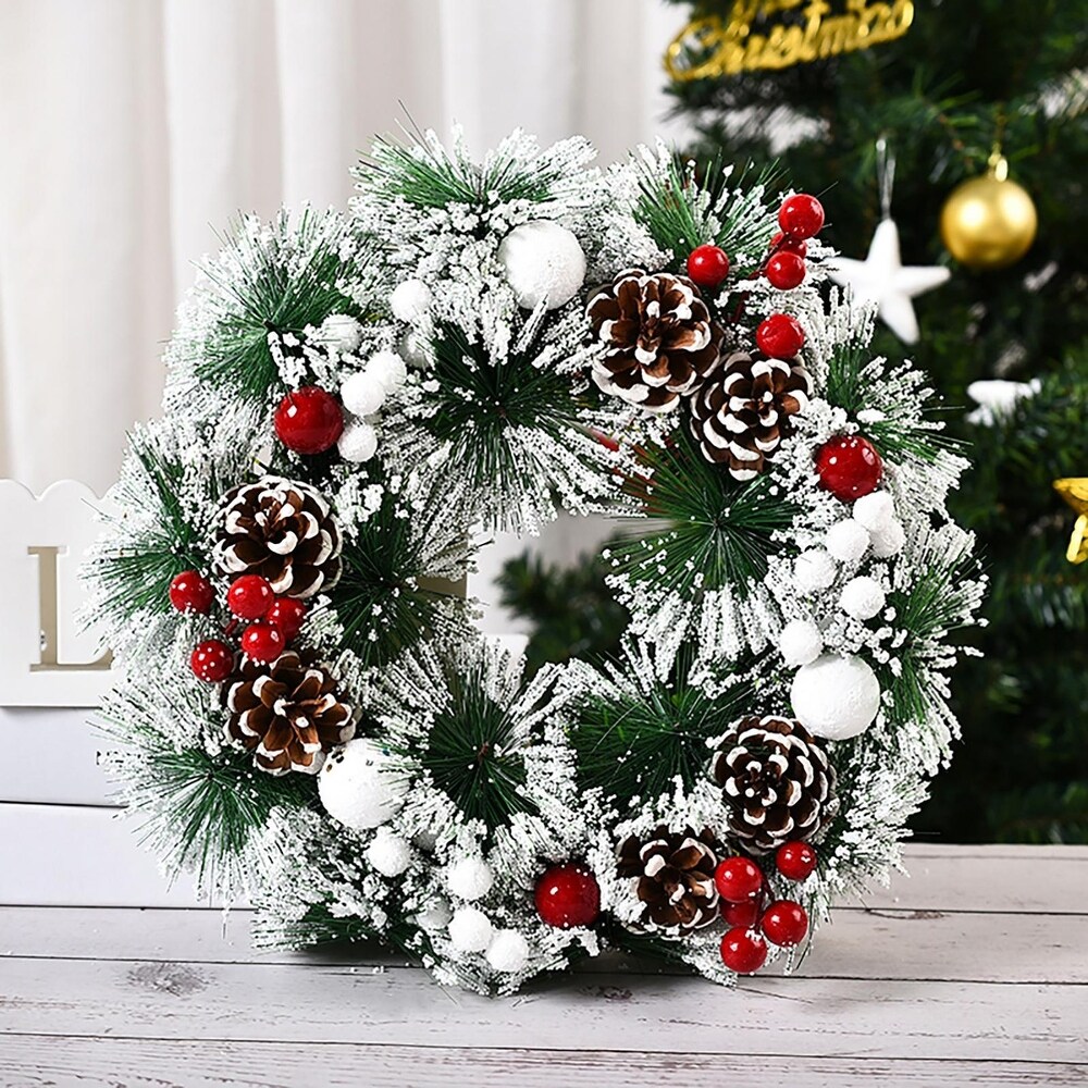 Bed bath and beyond christmas wreaths Clearance