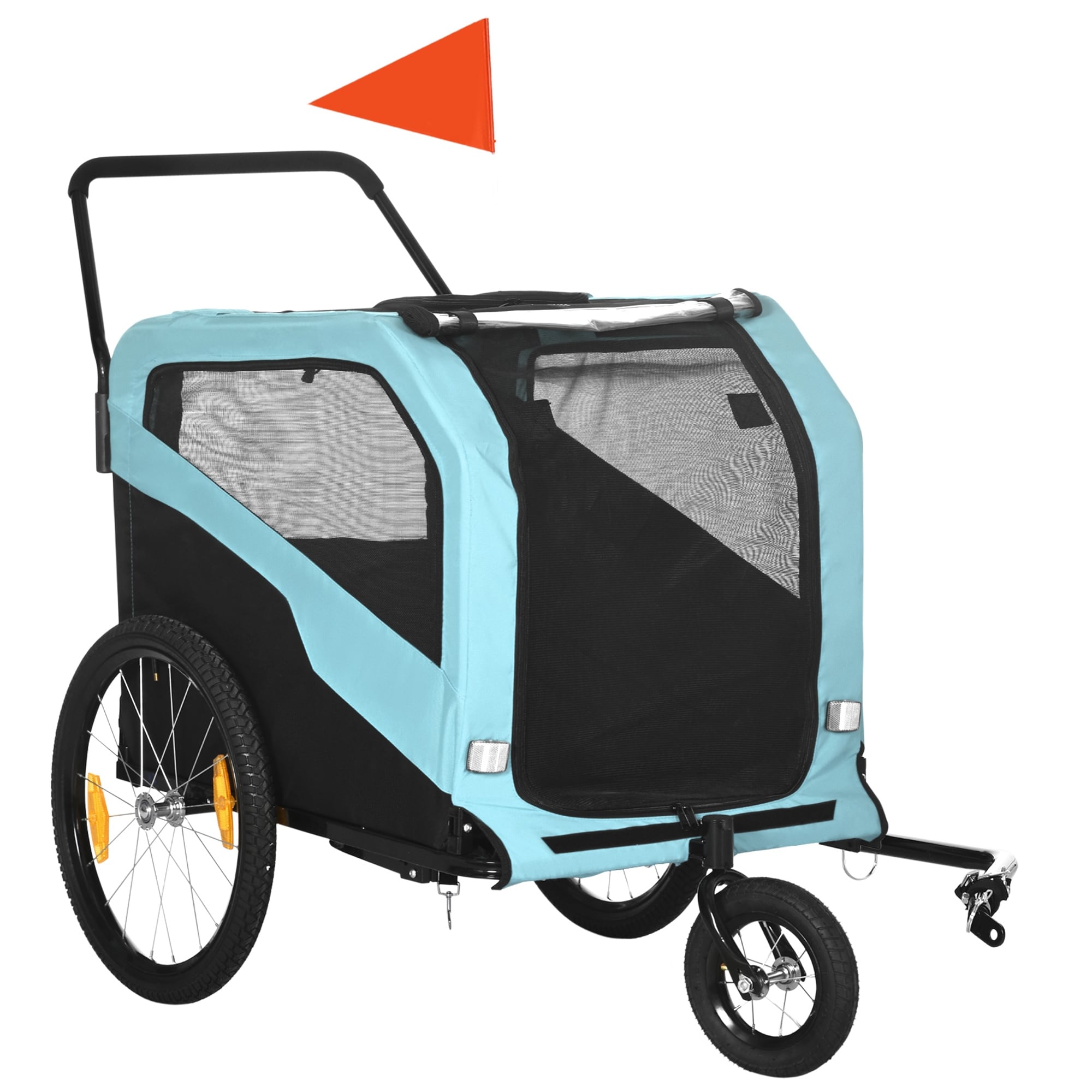 Pet dog bike trailer best sale