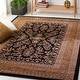 preview thumbnail 6 of 140, SAFAVIEH Lyndhurst Kuralay Traditional Oriental Rug 6' x 9' - Black/Tan - Rectangle